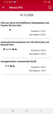 Uni Mainz android App screenshot 2